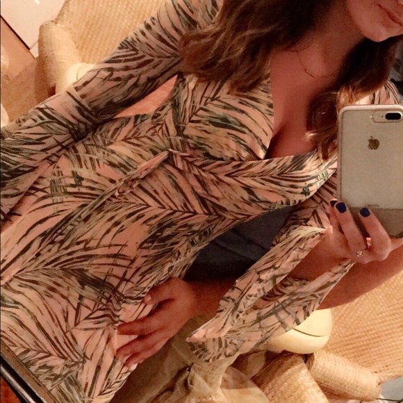 Polly & Esther Dresses & Skirts - Pink Palms Dress